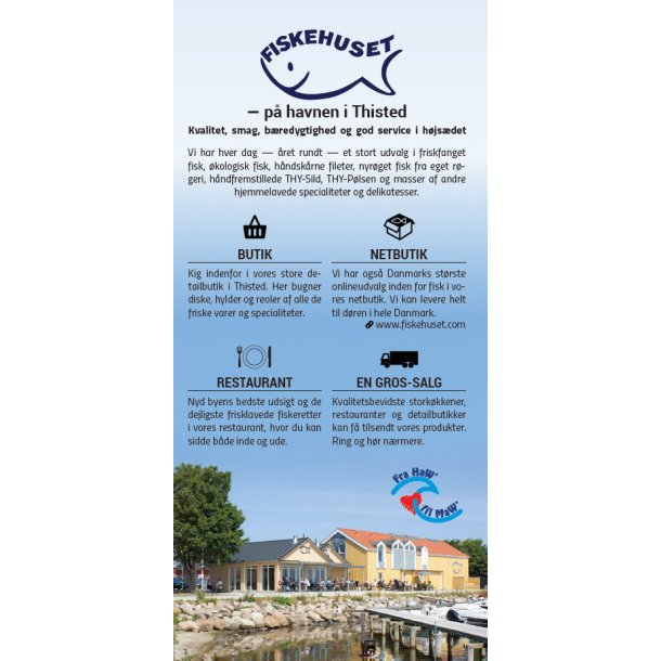 Om Fiskehuset (gratis brochure)